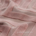100％ポリエステル染色Matt Jacquard Velvet Cushion Fabric
